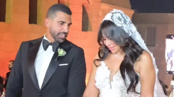 اللقطات الأولى من حفل زفاف ابنة ماجد المصري
